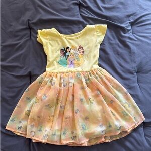 Toddler Girls Size 3T Disney Dress - yellow